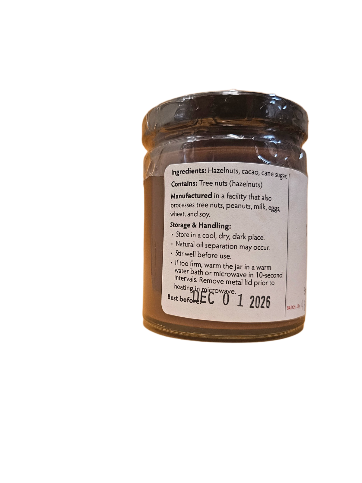 Gianduja (Hazelnut & Chocolate Spread)